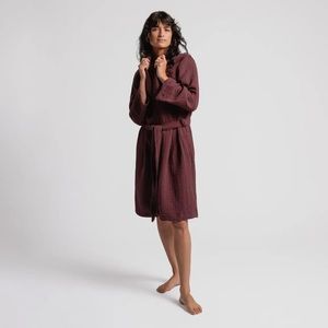 Parachute Home Cloud Cotton Robe - Mulberry